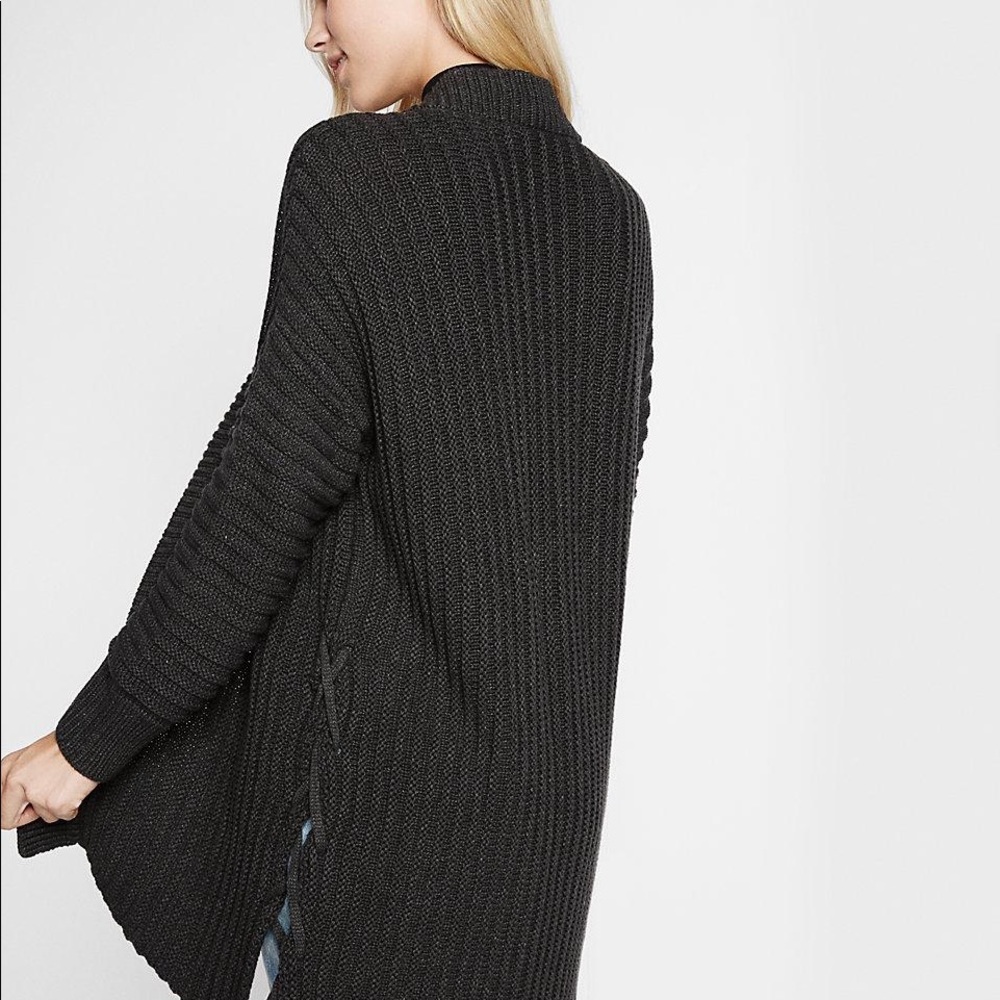 Express Lace-up side cardigan - Picture 1 of 6